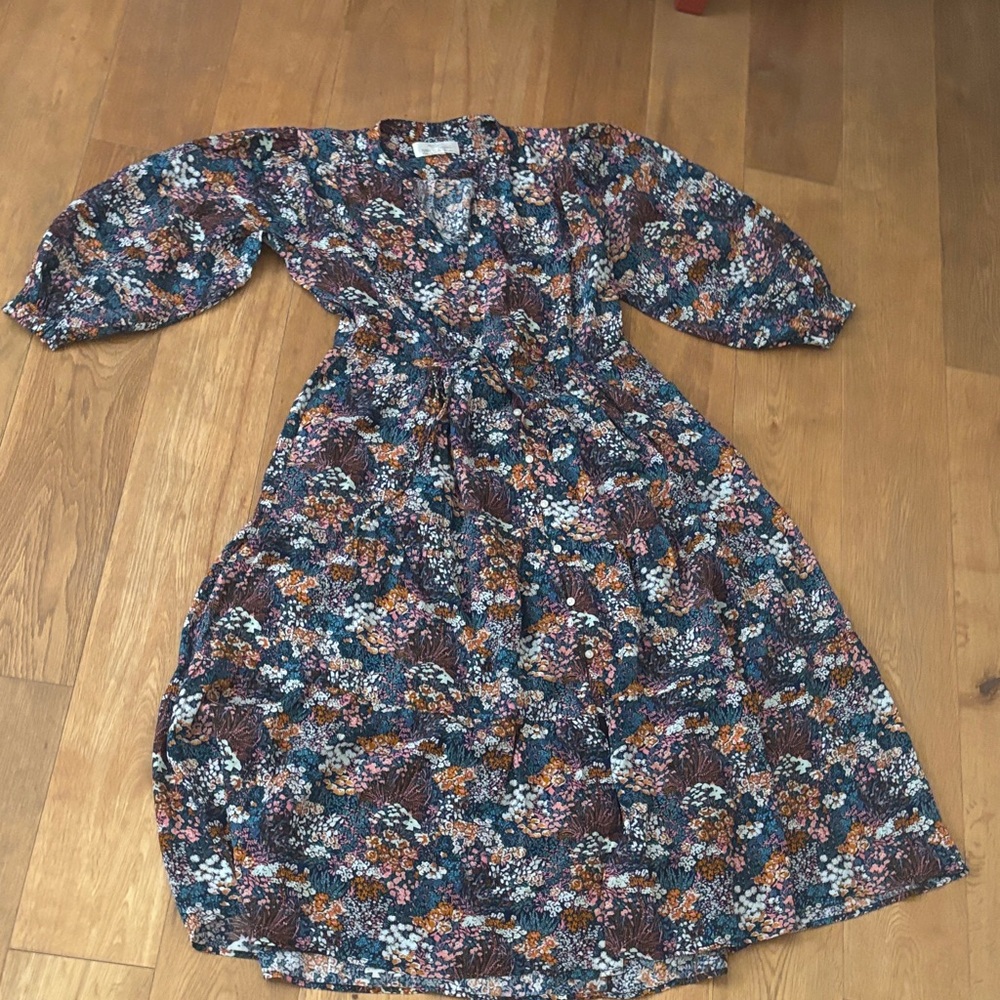 Trovata Birds of Paradis Floral Dress